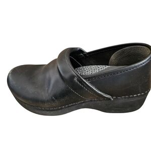 Dansko‎ XP 2.0 Black Clog Women's Professional Comfort Clog Sz 38 Wide Medical